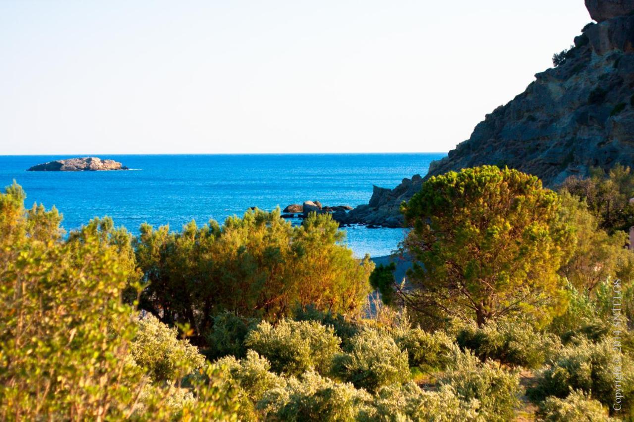 Stefanos Apartments Agia Fotia  Екстериор снимка